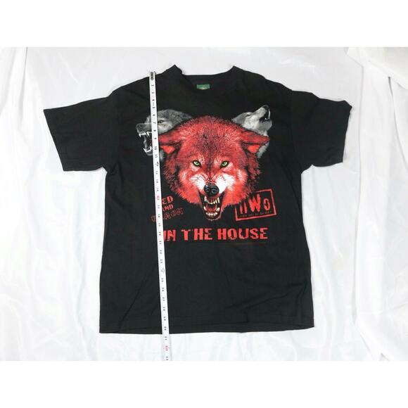 New Vtg NWO WCW Wolfpack 1998 Wrestling Multi T-Shirt In the House XL Mens USA - Picture 3 of 9